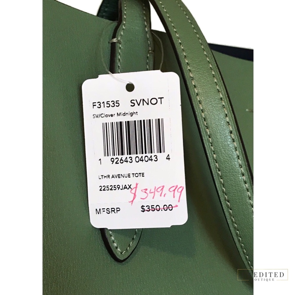 Coach Leather Tote - Picture 3 of 6